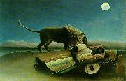 The Sleeping Gypsy Henri Rousseau